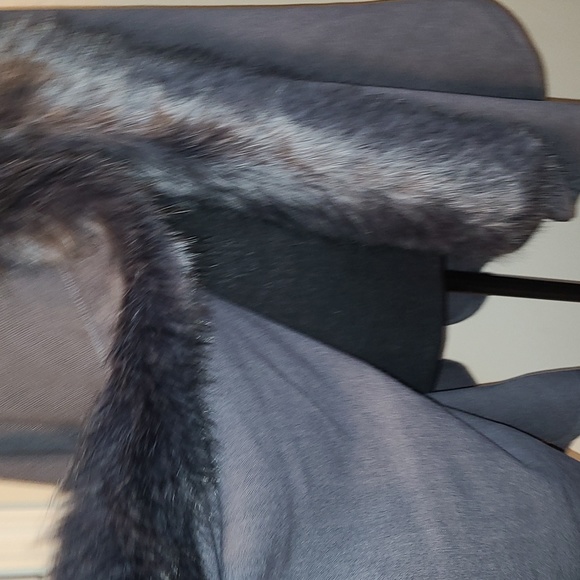 💕2X HP💕NWT Dolce Cabo Faux Fur Sweater/Jacket/Poncho💕 - Picture 6 of 11